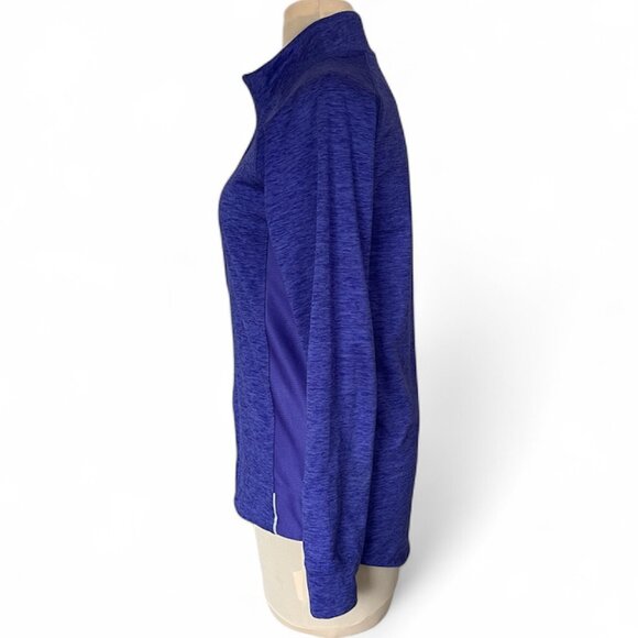 Pebble Beach Performance Women's Full-Zip Athletic/Golf Jacket Purple, Size M - Picture 3 of 8